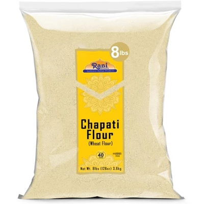 Rani Brand Authentic Indian Foods | Chapati Flour (100% Pure Whole Wheat Atta) 8 Rani Brand Authentic Indian Foods | Chapati Flour (100% Pure Whole Wheat Atta) - Image 6