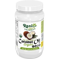 Organic Extra Virgin Coconut Oil - 15 Fl Oz (444ml) - Rani Brand Authentic Indian Products 18 Organic Extra Virgin Coconut Oil - 15 Fl Oz (444ml) - Rani Brand Authentic Indian Products -Kitchen GUEST bc5e6b37 e6ae 4763 a995 239bc3296c25