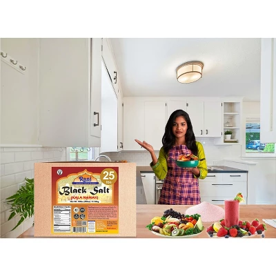 Rani Brand Authentic Indian Foods | Black Salt (Kala Namak) Mineral 3 Rani Brand Authentic Indian Foods | Black Salt (Kala Namak) Mineral