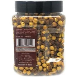 Roasted Chana (Chickpeas) Black Pepper Flavor 14oz (400g) - Rani Brand Authentic Indian Products