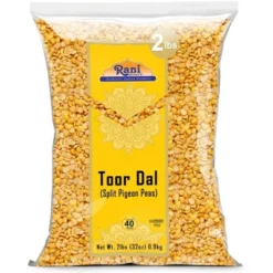 Toor Dal (Split Pigeon Peas) - 32oz (2lbs) 908g - Rani Brand Authentic Indian Products -Kitchen GUEST c1566faf e82e 4307 9046 9ae923151be7