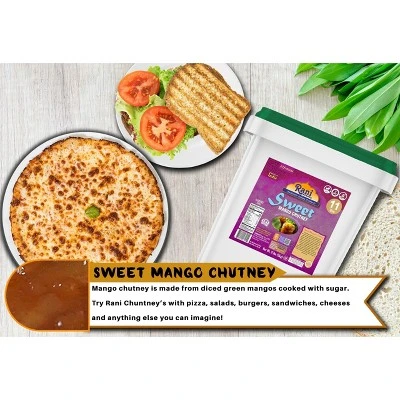 Sweet Mango Chutney - 176oz (11lbs) 5kg - Rani Brand Authentic Indian Products 4 Sweet Mango Chutney - 176oz (11lbs) 5kg - Rani Brand Authentic Indian Products - Image 2