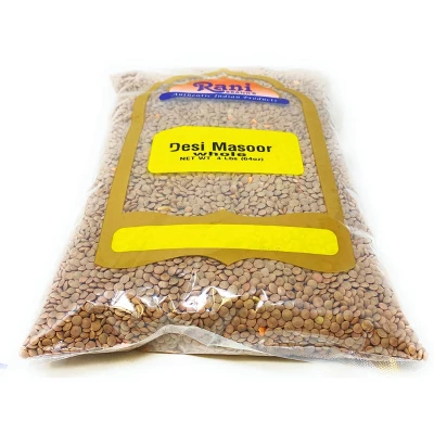 Desi Masoor Whole (American Brown Lentils) - 64oz (4lbs) - Rani Brand Authentic Indian Products 4 Desi Masoor Whole (American Brown Lentils) - 64oz (4lbs) - Rani Brand Authentic Indian Products - Image 2