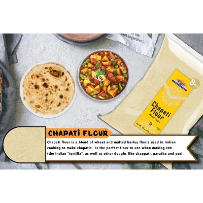 Rani Brand Authentic Indian Foods | Chapati Flour (100% Pure Whole Wheat Atta) 3 Rani Brand Authentic Indian Foods | Chapati Flour (100% Pure Whole Wheat Atta)