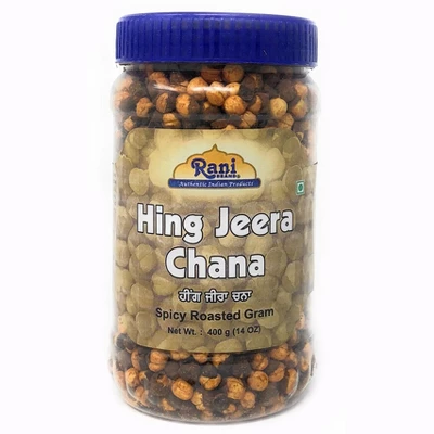 Roasted Chana (Chickpeas) Hing-Jeera Flavor - 14oz (400g) - Rani Brand Authentic Indian Products 6 Roasted Chana (Chickpeas) Hing-Jeera Flavor - 14oz (400g) - Rani Brand Authentic Indian Products - Image 4