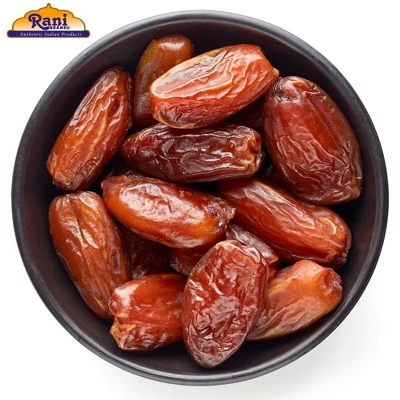 Pitted Dates (Deglet Nour) Raw Dried Fruit - 24oz (1.5lbs) 680g Pack Of 2 - Rani Brand Authentic Indian Products 7 Pitted Dates (Deglet Nour) Raw Dried Fruit - 24oz (1.5lbs) 680g Pack Of 2 - Rani Brand Authentic Indian Products - Image 5