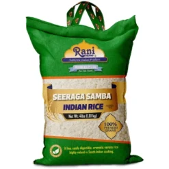 Seeraga Samba Indian Rice 64oz (4lbs) 1.81kg - Rani Brand Authentic Indian Products -Kitchen GUEST c8e247c0 d589 4f59 9a2b af1e924e56d8