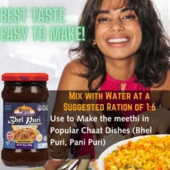 Bhel Puri Concentrate (Sweet & Spicy Sauce) - 10.5oz (300g) Pack Of 6 - Rani Brand Authentic Indian Products -Kitchen GUEST c917dd1e 3194 41e1 8bf9 e7665d79c961