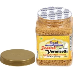 Roasted Vermicelli (Roasted Wheat Noodles) - 12.25oz (350g) PET Jar - Rani Brand Authentic Indian Products -Kitchen GUEST ca71f887 b256 4ed7 bba1 3680e6aee312