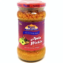 Amla Pickle (Spicy Gooseberry Relish With Spices) - 10.5oz (300g) Pack Of 6 - Rani Brand Authentic Indian Products -Kitchen GUEST d1b1f03d b000 4d7c 9db1 497257e1b38b