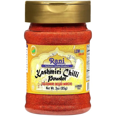 Rani Brand Authentic Indian Foods | Kashmiri Chilli Powder (Deggi Mirch, Low Heat) 14 Rani Brand Authentic Indian Foods | Kashmiri Chilli Powder (Deggi Mirch, Low Heat) - Image 12