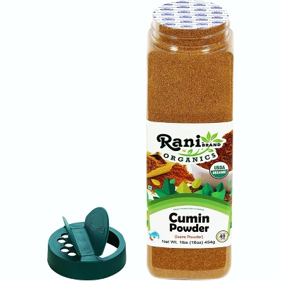 Organic Cumin (Jeera) Ground Seeds - 16oz (1lb) 454g - Rani Brand Authentic Indian Products 7 Organic Cumin (Jeera) Ground Seeds - 16oz (1lb) 454g - Rani Brand Authentic Indian Products - Image 5