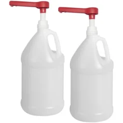 1 Gallon HDPE Plastic Jug With Pump Dispenser Made In USA - Pack Of 2 11 1 Gallon HDPE Plastic Jug With Pump Dispenser Made In USA - Pack Of 2 -Kitchen GUEST d281c89c e492 4d5d 8bc8 7a295fd664b0