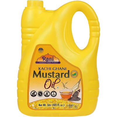 Mustard Oil (Kachi Ghani) - 169 Ounce (5 Liter) Pack Of 2 - Rani Brand Authentic Indian Products 10 Mustard Oil (Kachi Ghani) - 169 Ounce (5 Liter) Pack Of 2 - Rani Brand Authentic Indian Products - Image 8