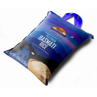 Platinum White Basmati Rice Extra Long - 160oz (10lbs) Cloth Bag - Rani Brand Authentic Indian Products 8 Platinum White Basmati Rice Extra Long - 160oz (10lbs) Cloth Bag - Rani Brand Authentic Indian Products - Image 6