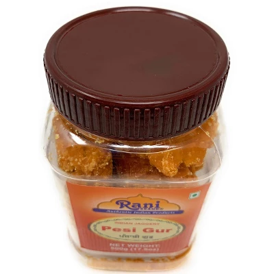 Rani Brand Authentic Indian Foods - Pesi Gur (Jaggery) 5 Rani Brand Authentic Indian Foods - Pesi Gur (Jaggery) - Image 3