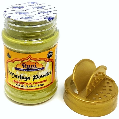Moringa Powder (Drumstick Powder) - 2.46oz (70g) - Rani Brand Authentic Indian Products 8 Moringa Powder (Drumstick Powder) - 2.46oz (70g) - Rani Brand Authentic Indian Products - Image 6