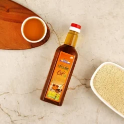 Sesame Oil - 16.9 Ounce (500ml) Cold Pressed - Rani Brand Authentic Indian Products