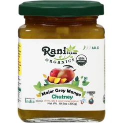 Organic Major Grey Mango Chutney - 10.5oz (300g) - Rani Brand Authentic Indian Products 15 Organic Major Grey Mango Chutney - 10.5oz (300g) - Rani Brand Authentic Indian Products -Kitchen GUEST d81b4fde af35 4f2b 9187 55305135a69d