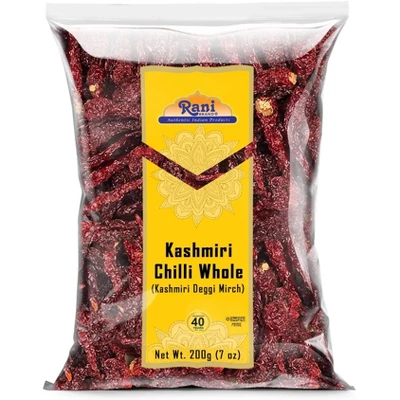 Rani Brand Authentic Indian Foods | Kashmiri Chilli Whole (Deggi Mirch, Low Heat) 14 Rani Brand Authentic Indian Foods | Kashmiri Chilli Whole (Deggi Mirch, Low Heat) - Image 12