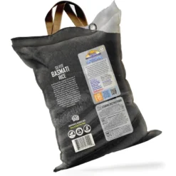 Silver White Basmati Rice Extra Long - 64oz (4lbs) Cloth Bag - Rani Brand Authentic Indian Products -Kitchen GUEST d9ac54b1 2dce 4893 b511 d70df162932d