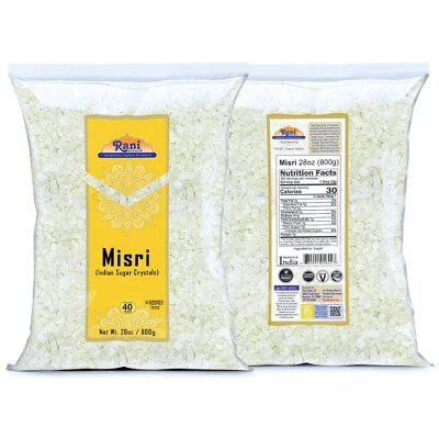 Misri (Indian Sugar Crystals) - 28oz (800g) - Rani Brand Authentic Indian Products 6 Misri (Indian Sugar Crystals) - 28oz (800g) - Rani Brand Authentic Indian Products - Image 4