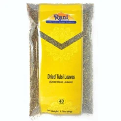 Dried Tulsi (Indian Basil, Holy Basil) Leaves - 1.75oz (50g) - Rani Brand Authentic Indian Products -Kitchen GUEST de57bc79 9e4d 4359 9089 93c4bc560008