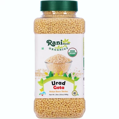 Organic Urid/Urad Whole Gota White - Rani Brand Authentic Indian Products 12 Organic Urid/Urad Whole Gota White - Rani Brand Authentic Indian Products - Image 10