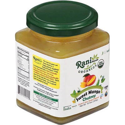 Organic Sweet Mango Chutney - 10.5oz (300g) - Rani Brand Authentic Indian Products 7 Organic Sweet Mango Chutney - 10.5oz (300g) - Rani Brand Authentic Indian Products - Image 5