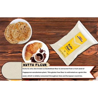 Rani Brand Authentic Indian Foods | Kuttu (Buckwheat) Flour 4 Rani Brand Authentic Indian Foods | Kuttu (Buckwheat) Flour - Image 2