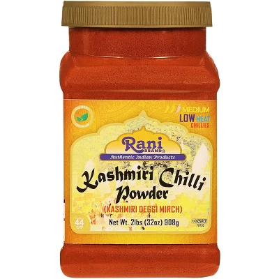 Rani Brand Authentic Indian Foods | Kashmiri Chilli Powder (Deggi Mirch, Low Heat) 13 Rani Brand Authentic Indian Foods | Kashmiri Chilli Powder (Deggi Mirch, Low Heat) - Image 11