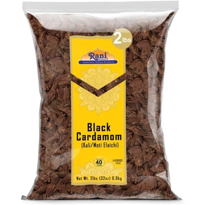 Rani Brand Authentic Indian Foods | Black Cardamom Pods (Kali Elachi) 11 Rani Brand Authentic Indian Foods | Black Cardamom Pods (Kali Elachi) - Image 9