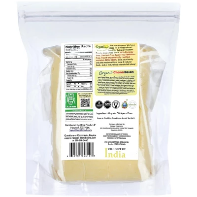 Organic Chana Besan (Chickpeas Flour, Gram) - Rani Brand Authentic Indian Products 4 Organic Chana Besan (Chickpeas Flour, Gram) - Rani Brand Authentic Indian Products - Image 2