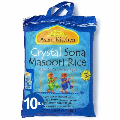 Asian Kitchen Crystal Sona Masoori Rice - Rani Brand Authentic Indian Products 4 Asian Kitchen Crystal Sona Masoori Rice - Rani Brand Authentic Indian Products - Image 2