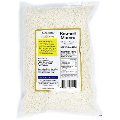 Basmati Mamra (Puffed Rice) - 7oz (200g) - Rani Brand Authentic Indian Products 4 Basmati Mamra (Puffed Rice) - 7oz (200g) - Rani Brand Authentic Indian Products - Image 2