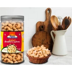 Salted Roasted Cashews - 14oz (400g) - Rani Brand Authentic Indian Products