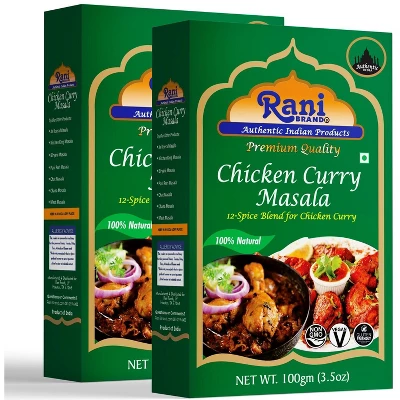 Chicken Curry Masala, Indian 13-Spice Blend - 3.5oz (100g) - Rani Brand Authentic Indian Products 6 Chicken Curry Masala, Indian 13-Spice Blend - 3.5oz (100g) - Rani Brand Authentic Indian Products - Image 4