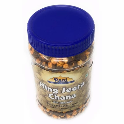 Roasted Chana (Chickpeas) Hing-Jeera Flavor - 14oz (400g) - Rani Brand Authentic Indian Products 5 Roasted Chana (Chickpeas) Hing-Jeera Flavor - 14oz (400g) - Rani Brand Authentic Indian Products - Image 3