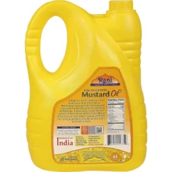 Mustard Oil (Kachi Ghani) - 169 Ounce (5 Liter) Pack Of 2 - Rani Brand Authentic Indian Products 13 Mustard Oil (Kachi Ghani) - 169 Ounce (5 Liter) Pack Of 2 - Rani Brand Authentic Indian Products -Kitchen GUEST eea44c3a 5373 4849 b9d1 e380f2f0fd77