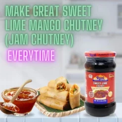 Lime Sweet Mango Chutney - 12.5oz (350g) Pack Of 6 - Rani Brand Authentic Indian Products -Kitchen GUEST eeaad8d4 7db8 4b37 a476 4149cf55e5de