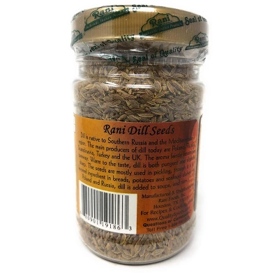 Rani Brand Authentic Indian Foods | Dill Seeds (Suwa / Sua) Whole Seeds 9 Rani Brand Authentic Indian Foods | Dill Seeds (Suwa / Sua) Whole Seeds - Image 7