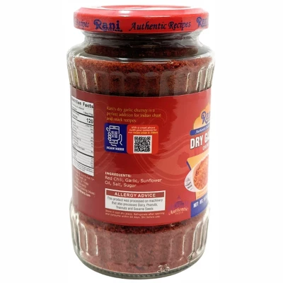 Dry Garlic Chutney - 10.5oz (300g) - Rani Brand Authentic Indian Products 4 Dry Garlic Chutney - 10.5oz (300g) - Rani Brand Authentic Indian Products - Image 2