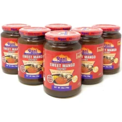 Sweet Mango Chutney - 36oz (2.2lbs) 1kg Pack Of 6 - Rani Brand Authentic Indian Products -Kitchen GUEST f107b246 d6be 4022 9415 e2cbbe6afb1f