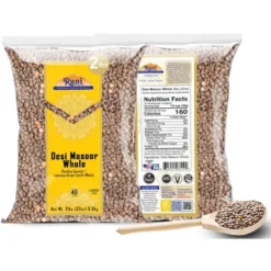 Desi Masoor Whole (American Brown Lentils) - 32oz (2lbs) - Rani Brand Authentic Indian Products 12 Desi Masoor Whole (American Brown Lentils) - 32oz (2lbs) - Rani Brand Authentic Indian Products -Kitchen GUEST f3afe249 5340 46f4 b5b6 c2d460d2cec1