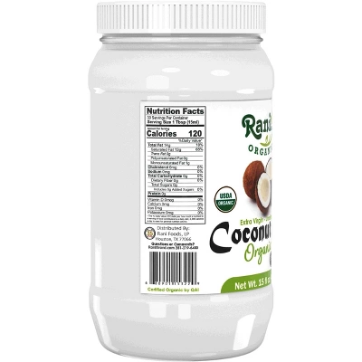 Organic Extra Virgin Coconut Oil - 15 Fl Oz (444ml) - Rani Brand Authentic Indian Products 7 Organic Extra Virgin Coconut Oil - 15 Fl Oz (444ml) - Rani Brand Authentic Indian Products - Image 5