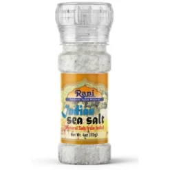 Indian Sea Salt Grinder Bottle - 4oz (115g) - Rani Brand Authentic Indian Products -Kitchen GUEST f55f1154 39c3 4cc1 919f 69c64a3ccaf6
