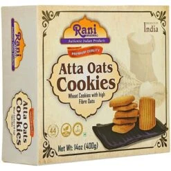 Atta Oats Cookies - 14oz (400g) - Rani Brand Authentic Indian Products -Kitchen GUEST fb400011 07e4 40d2 bb8b 9ca9b3bb142b 1