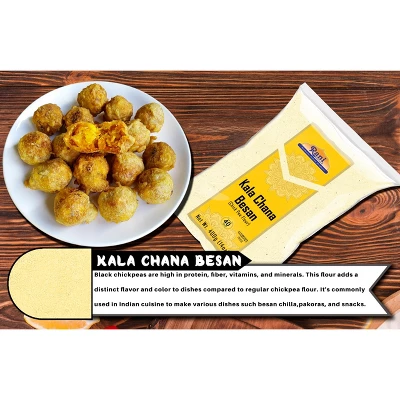 Rani Brand Authentic Indian Foods | Kala Chana Besan (Chick Peas Flour) 4 Rani Brand Authentic Indian Foods | Kala Chana Besan (Chick Peas Flour) - Image 2