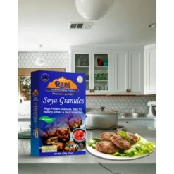 Soya Granules (High Protein) - 7oz (200g) - Rani Brand Authentic Indian Products -Kitchen GUEST fc42d92b 2a51 4bae 9fe7 809bfcdef10c