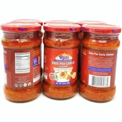 Vada Pav Garlic Chutney - 10.5oz (300g) Pack Of 6 - Rani Brand Authentic Indian Products